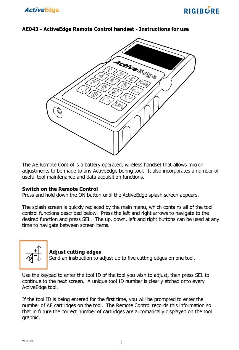 RIGIBORE AE043 Instructions for use