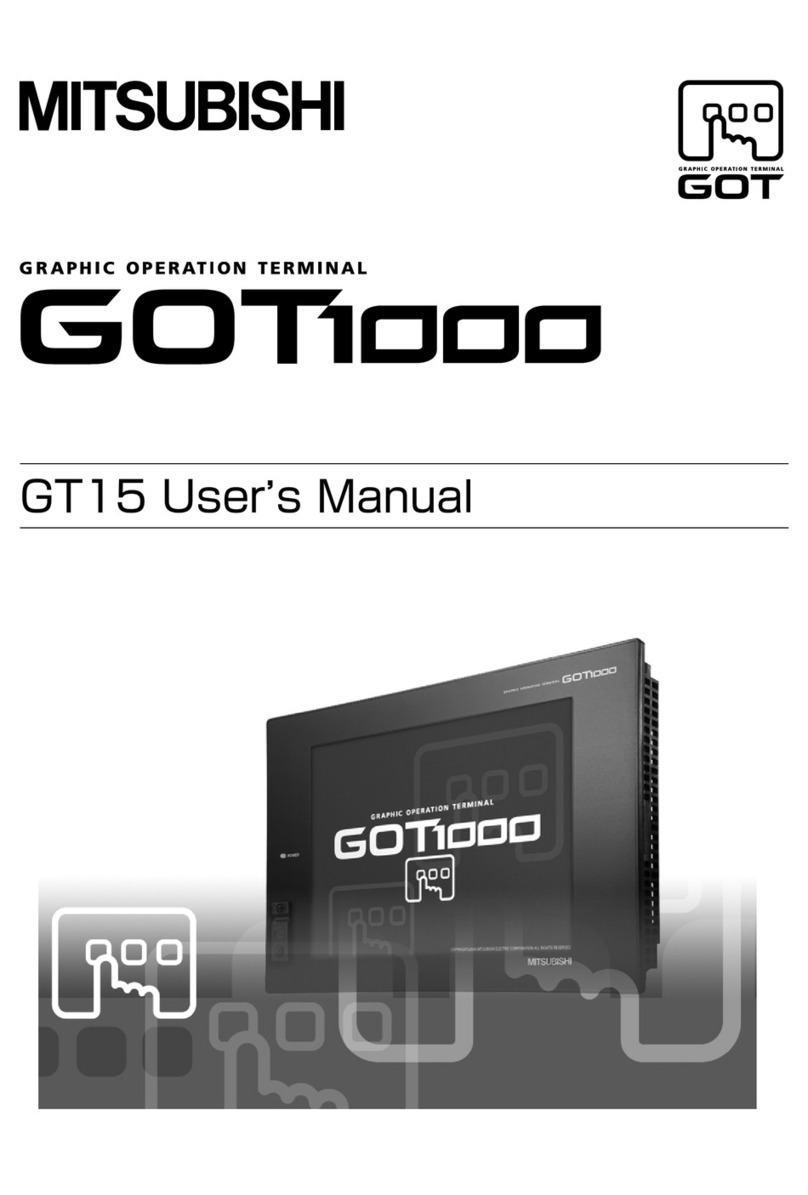 Mitsuba GOT1000 user manual