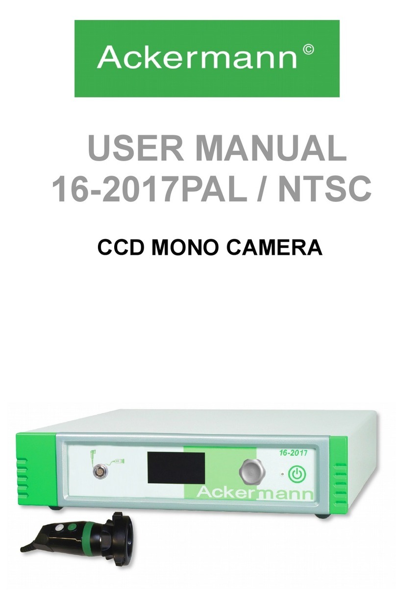 ACKERMANN 16-2017PAL / NTSC user manual