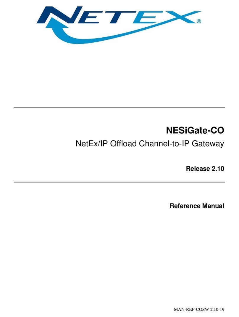 NETEX NESiGate-CO Reference manual