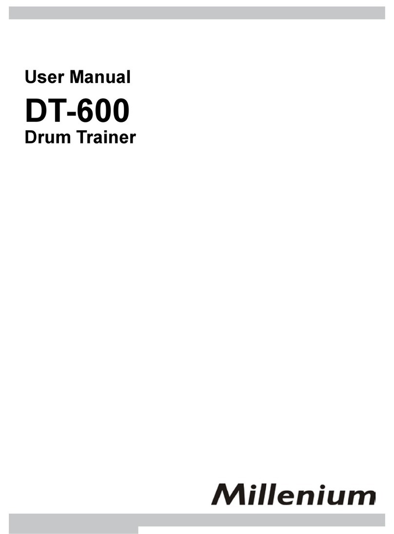 Millenium DT-600 User manual