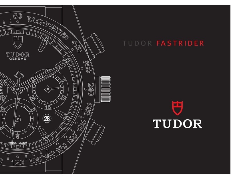 TUDOR FASTRIDER CHRONO user guide