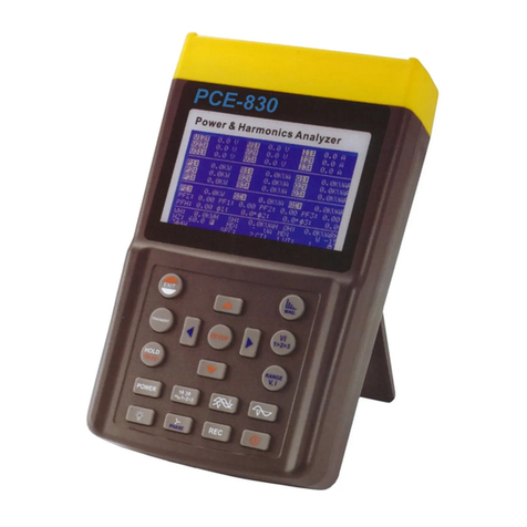 PCE Instruments PCE-830 User manual