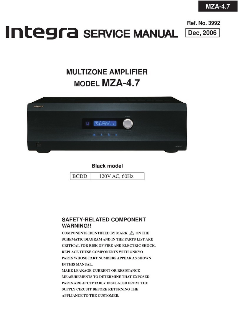 Integra MZA-4.7 Service man