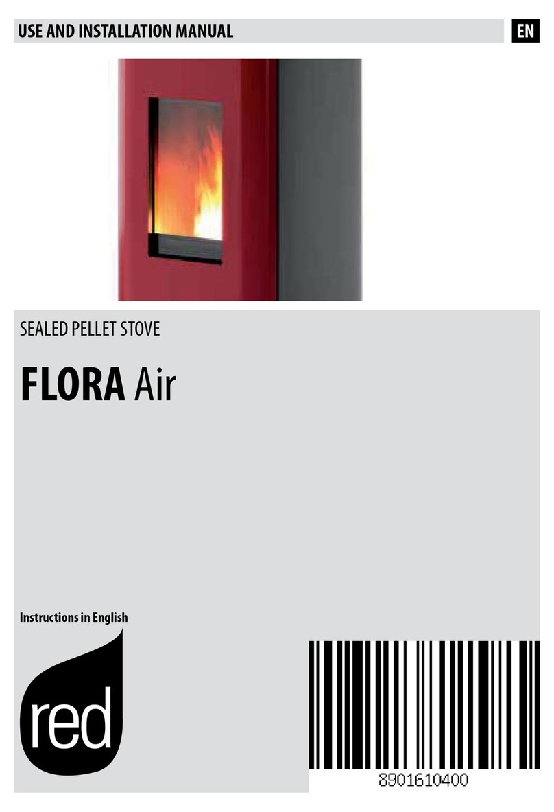 RED FLORA Air Use and installation  manual