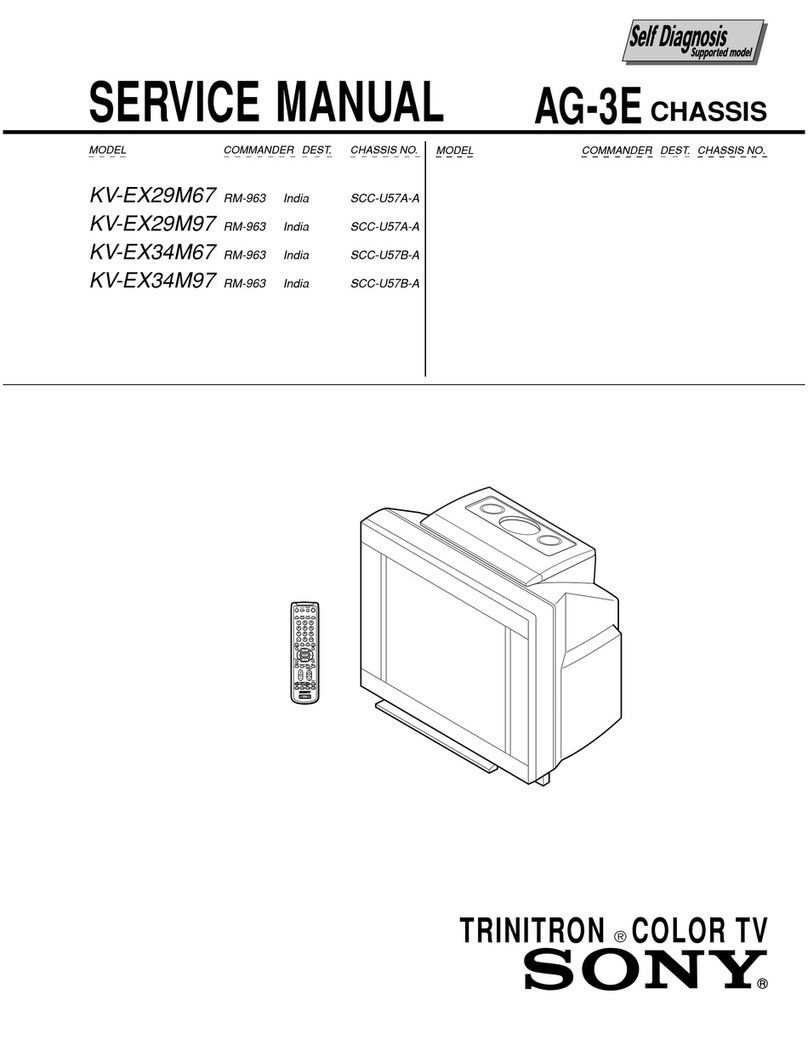 Sony KV-EX29M67 User manual