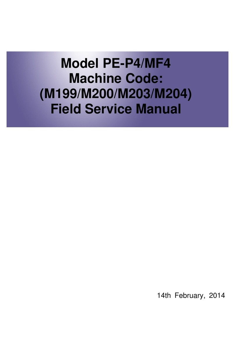 Ricoh PE-P4 Quick start guide
