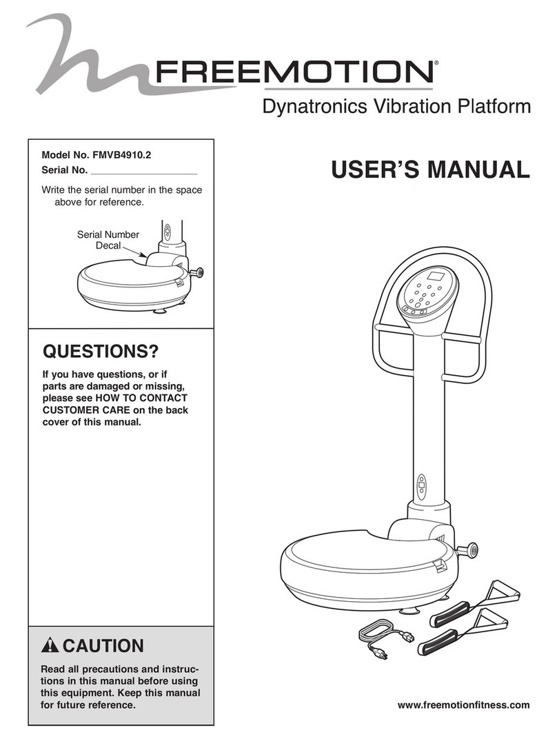 FREE MOTION FMVB4910.2 User manual FREE MOTION FMVB4910.2 User manual