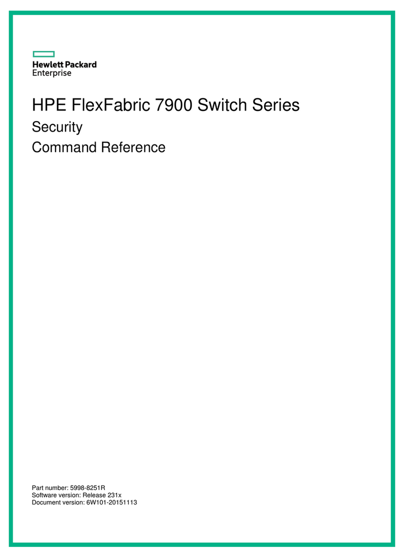HPE FlexFabric 7900 Series Installation manual