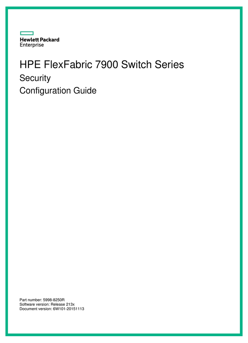 HPE FlexFabric 7900 Series User manual