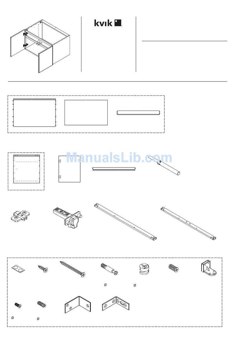 Kvik SDBU4805,080 Assembly instruction