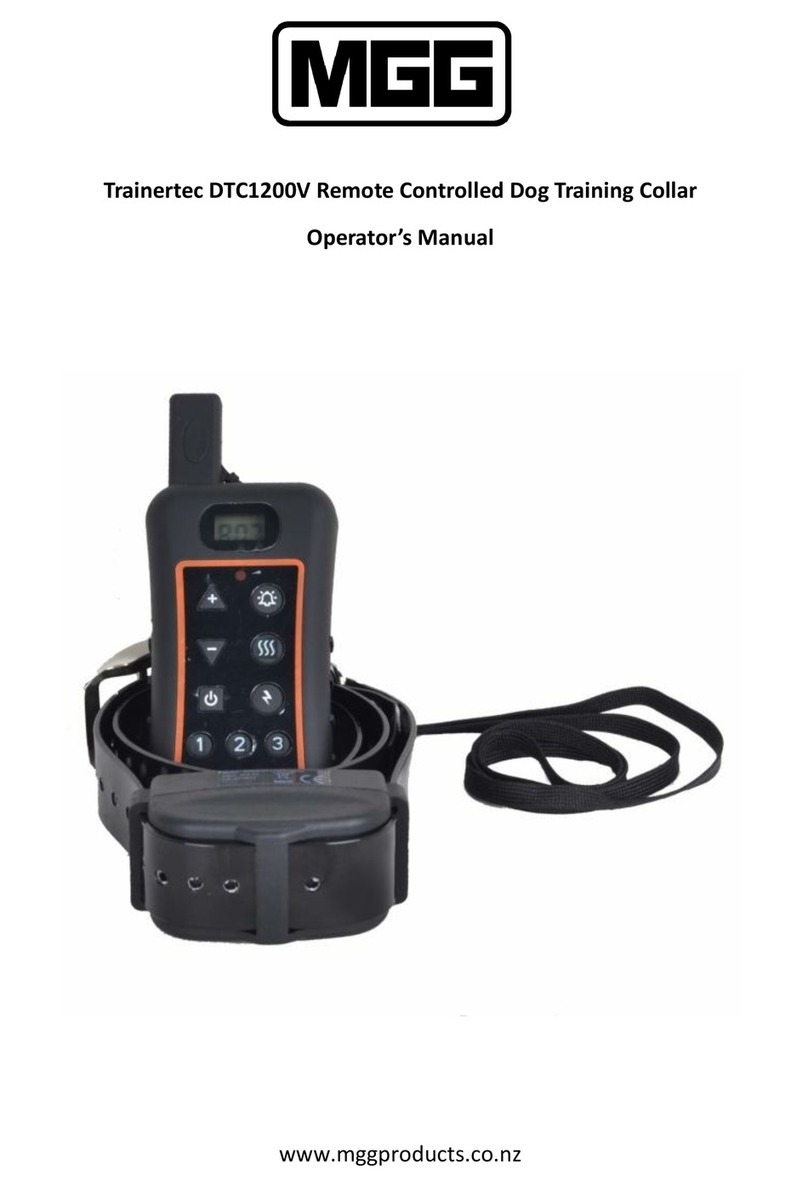 MGG Trainertec DTC1200V Operator's manual