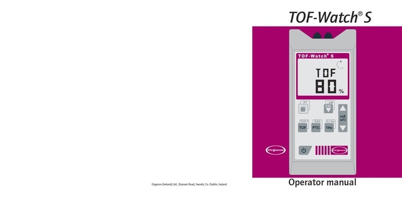 Mainline Medical TOF-Watch S Operator's manual
