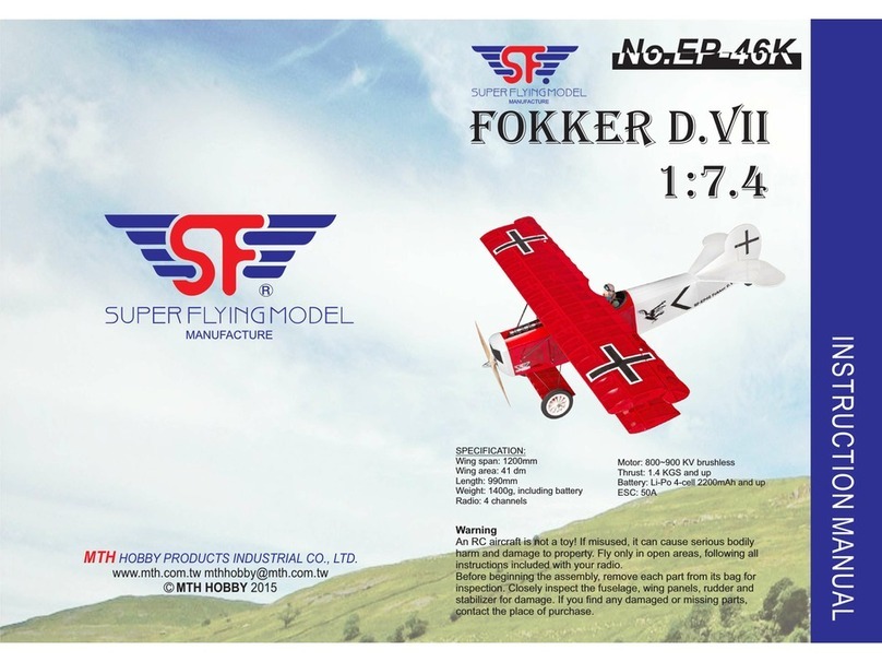 Super Flying Model EP-46K User manual Super Flying Model EP-46K User manual