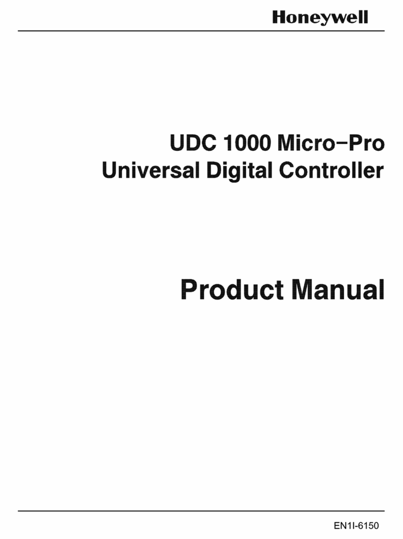 Honeywell UDC 1000 Micro-Pro product manual Honeywell UDC 1000 Micro-Pro product manual