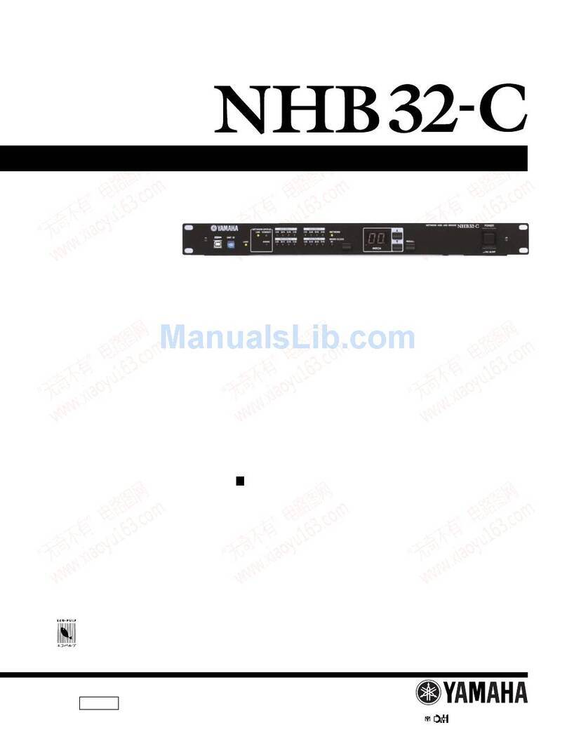 Yamaha NHB32-C Service manual