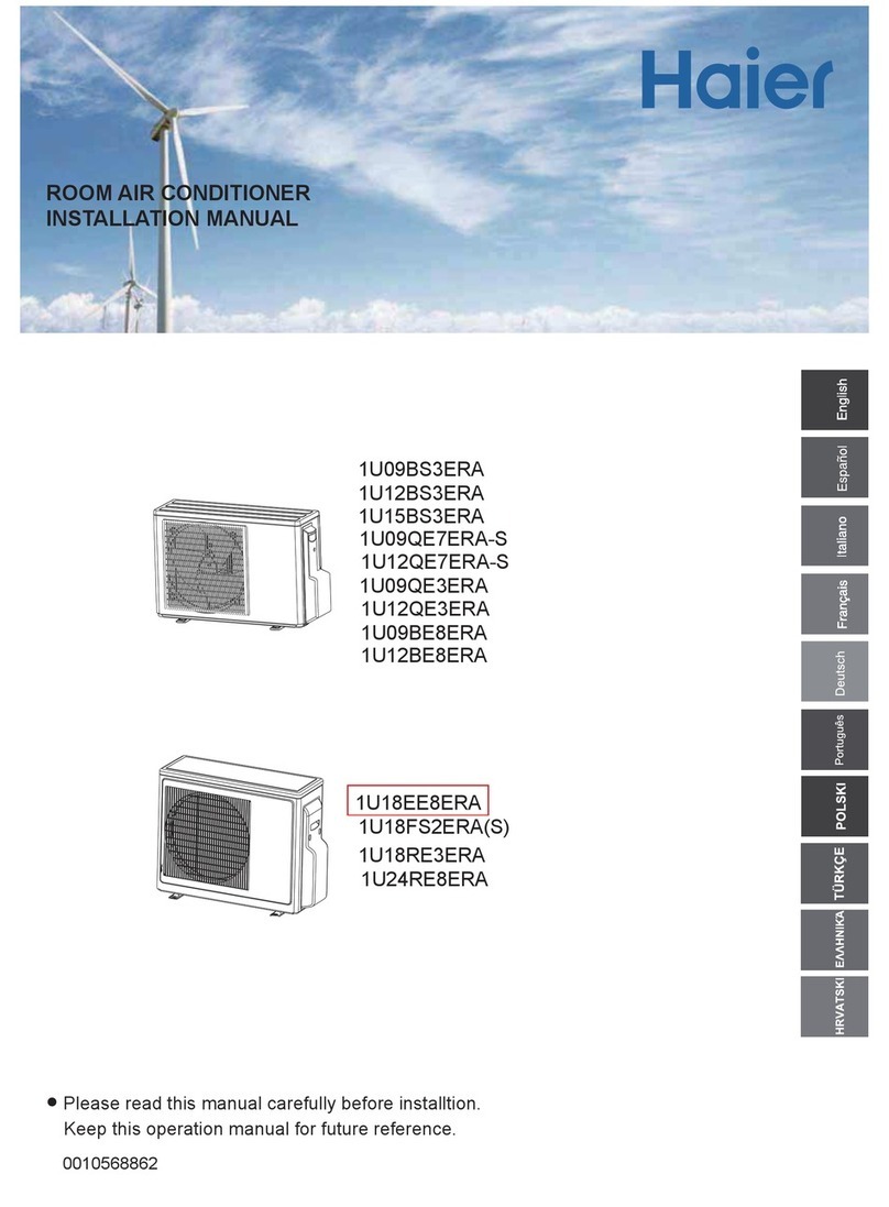 Haier 1U09BS3ERA User manual