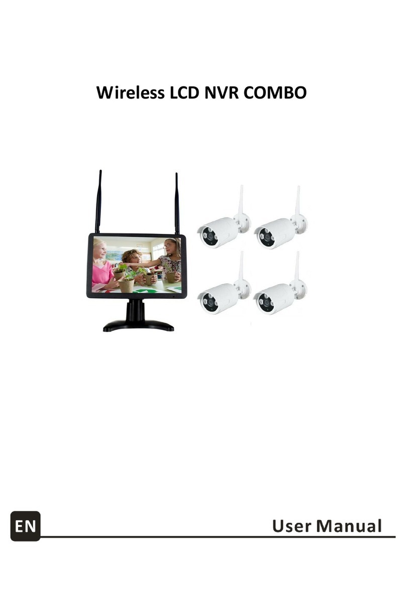 Delta Wireless LCD NVR COMBO User manual