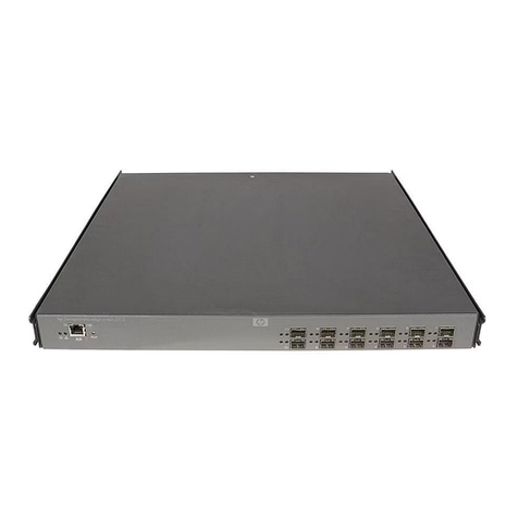 HP StorageWorks Edge Switch 2/12 User manual
