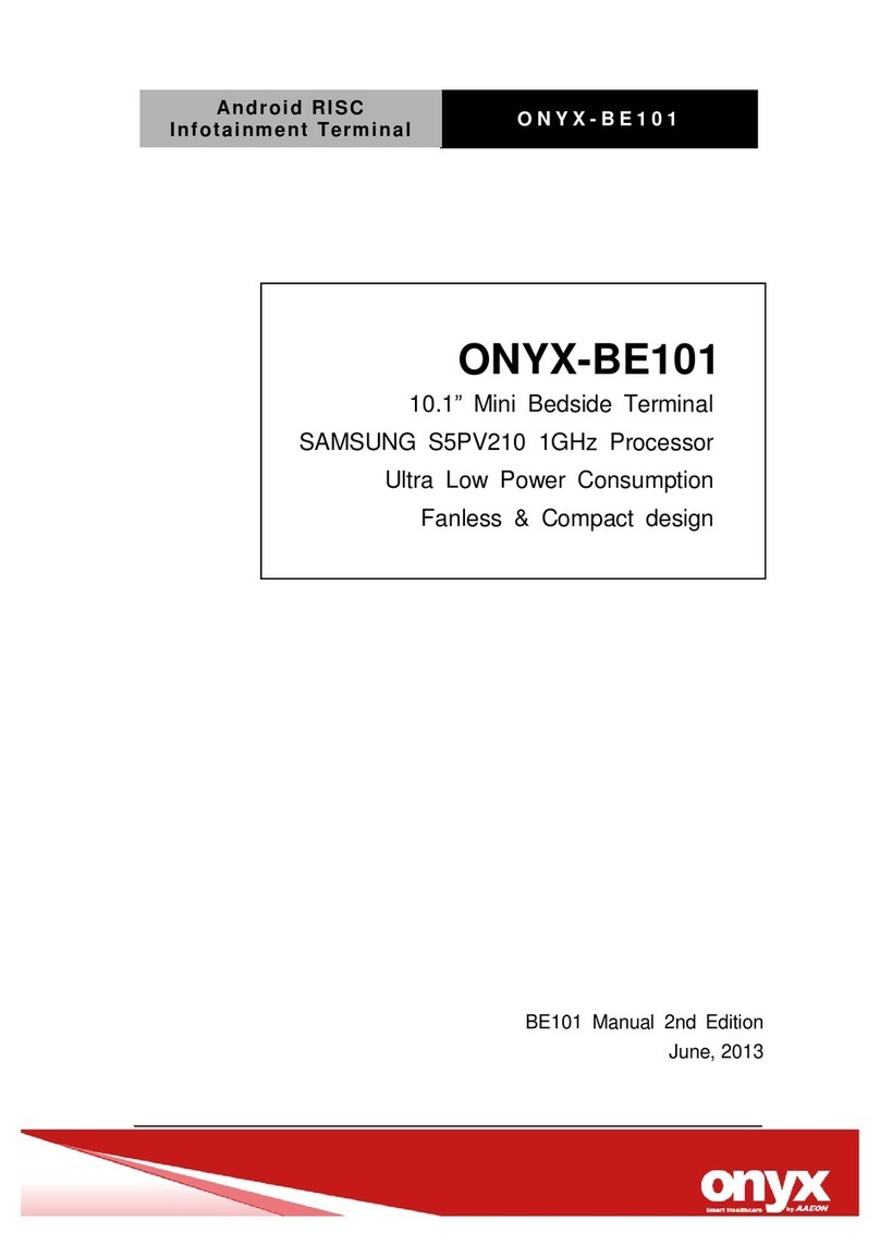 Onyx BE101 User manual