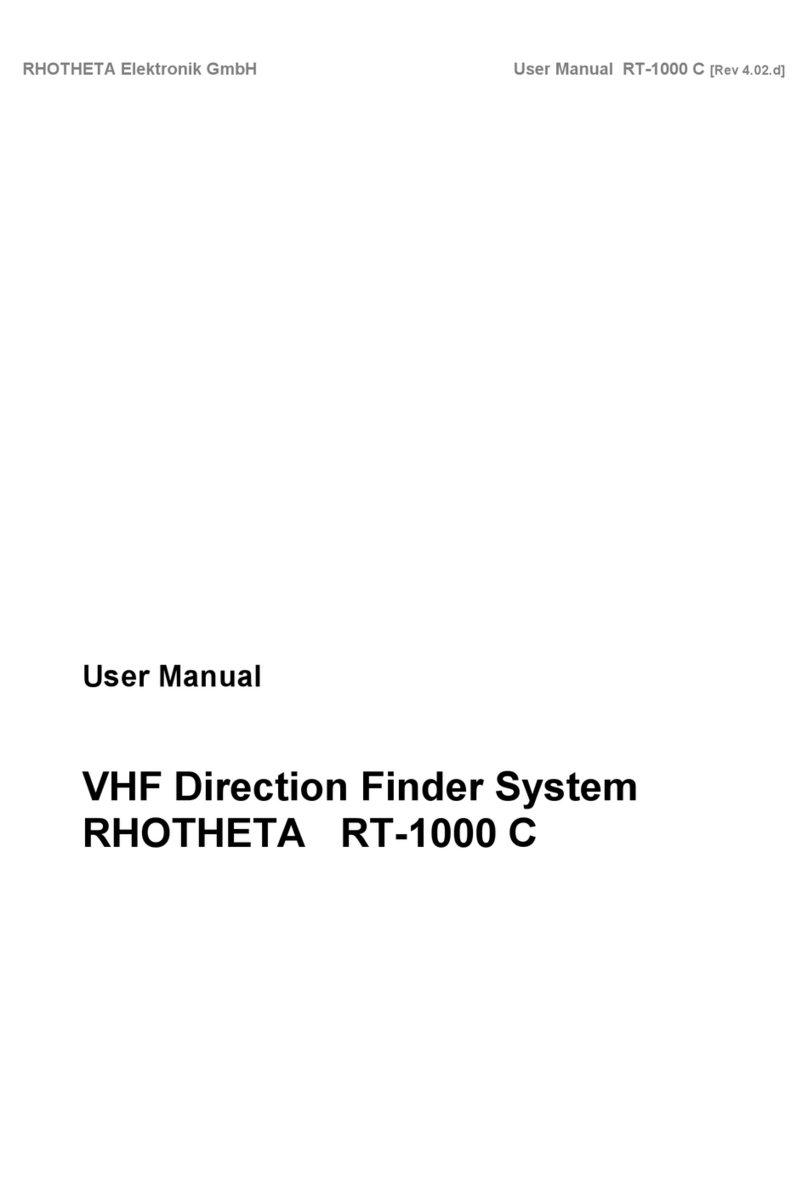 Rhotheta RT-1000 C user manual