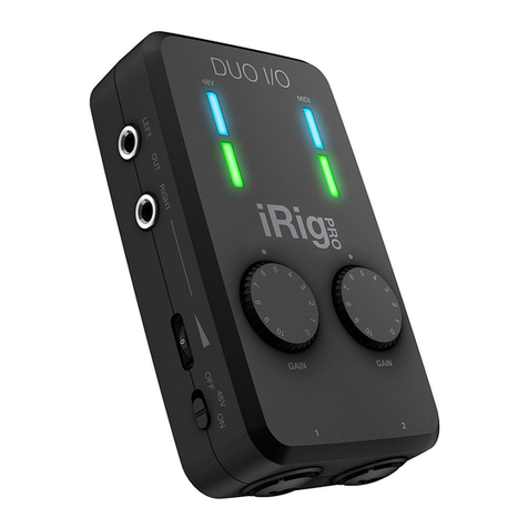IK Multimedia iRig Pro Duo user manual