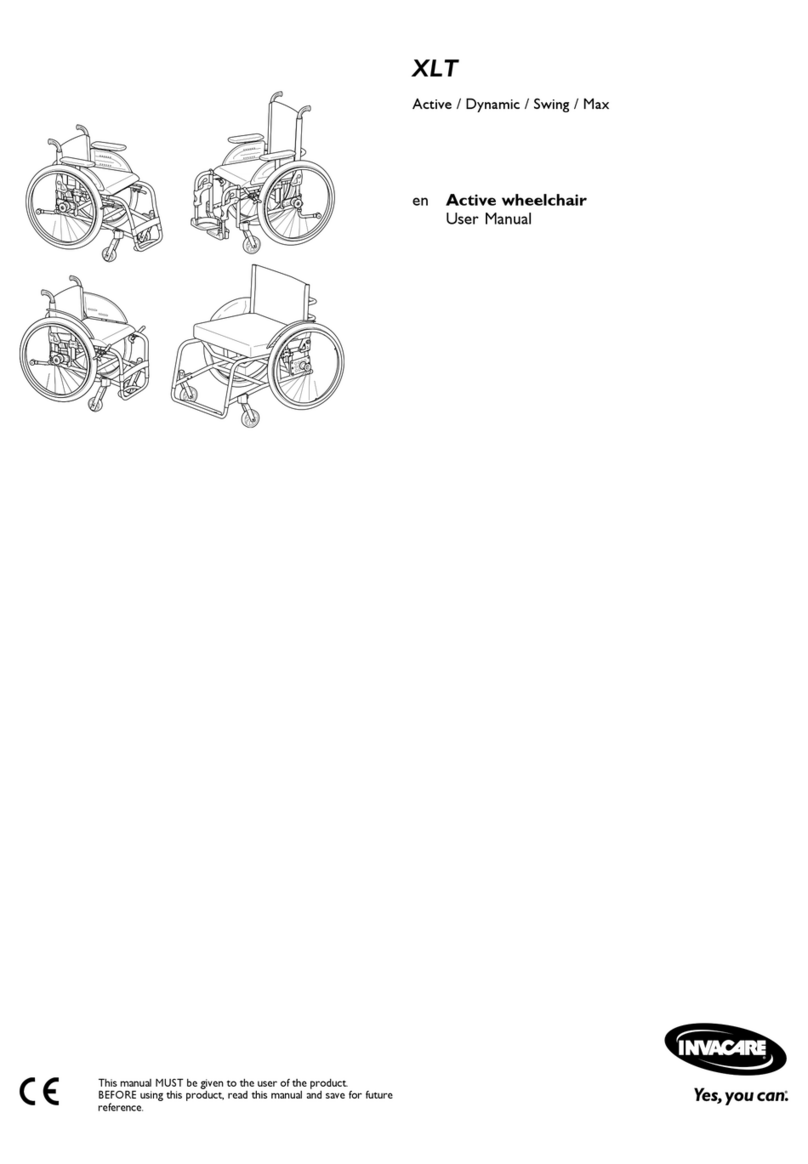 Invacare XLT User manual