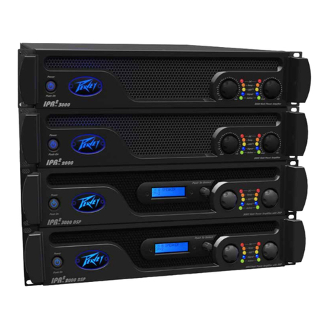 Peavey IPR2 2000 User manual Peavey IPR2 2000 User manual