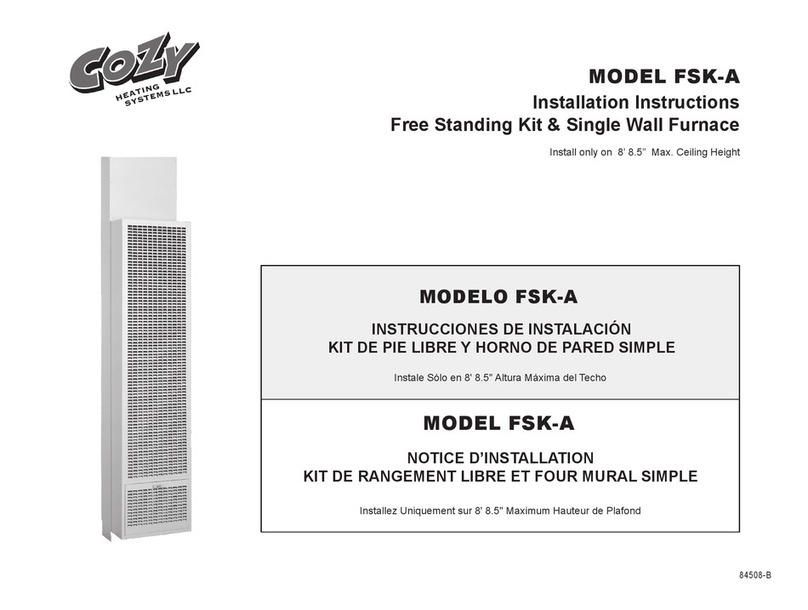 COZY FSK-A User manual