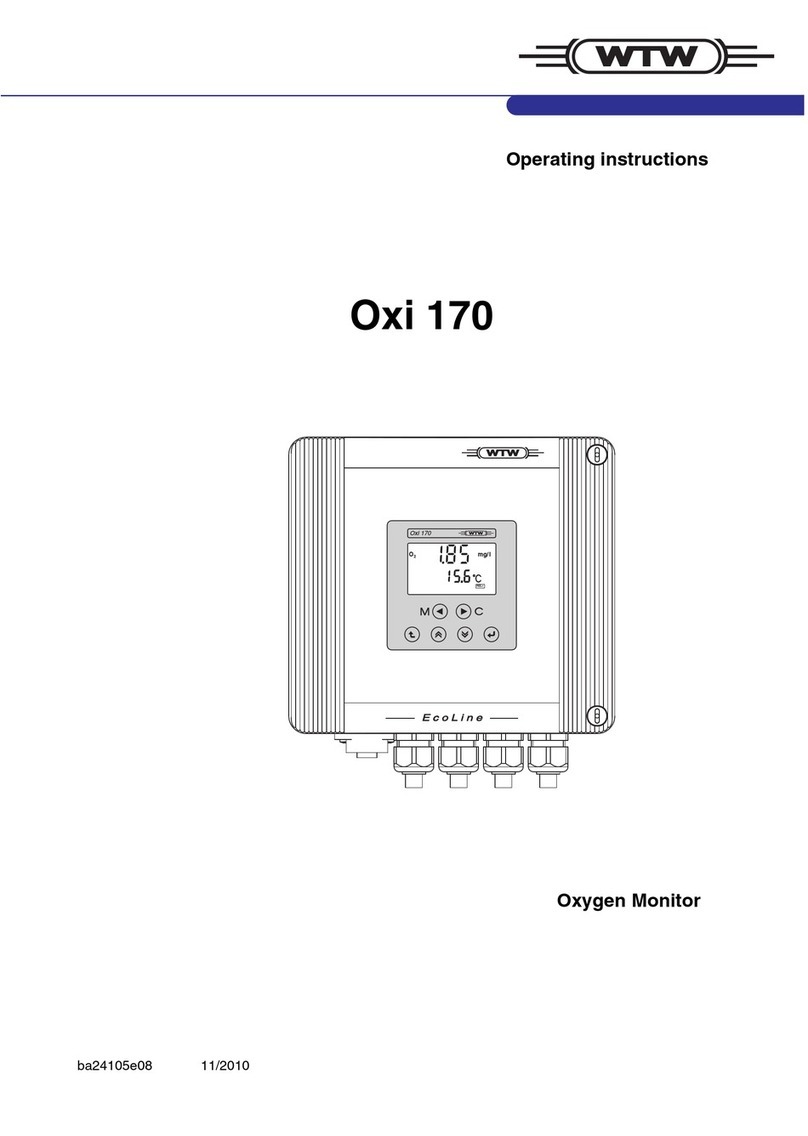 wtw Oxi 170 operating instructions