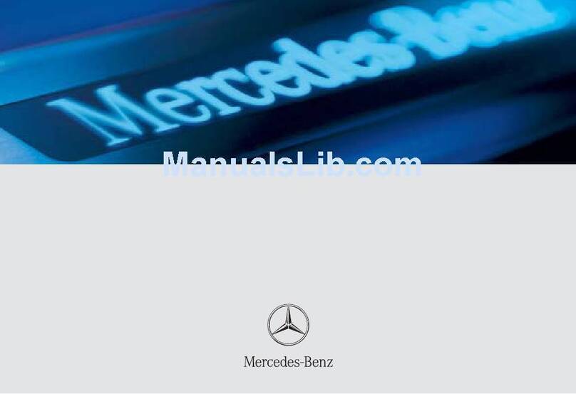 Mercedes-Benz S-Class owner's manual