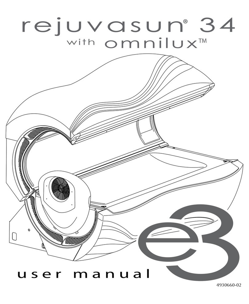 REJUVASUN 34 User manual