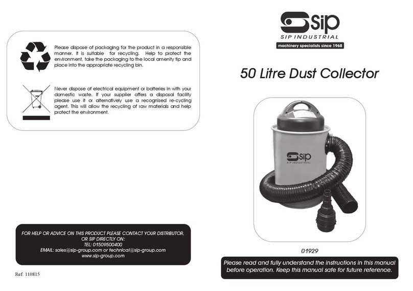 SIP 01929 User manual