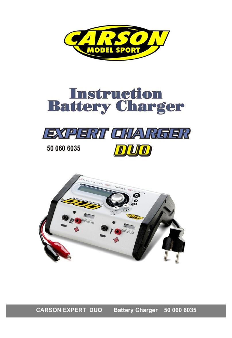 Carson EXPERT CHARGER DUO User manual