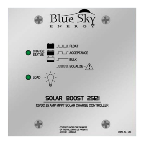 Bluesky Solar Boost 2512i Installation and operation manual