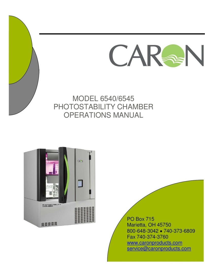 caron 6540 Operation manual caron 6540 Operation manual
