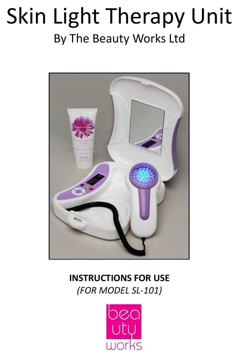 Beauty Works SL-101 Instructions for use