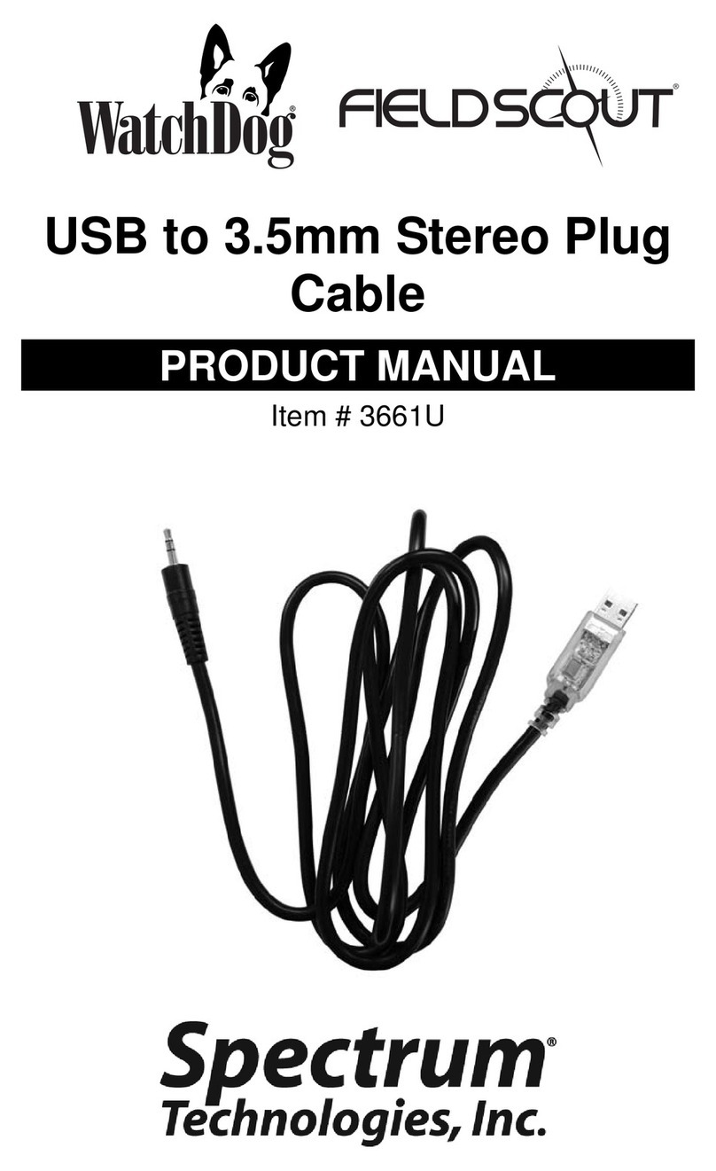 Spectrum 3661U product manual