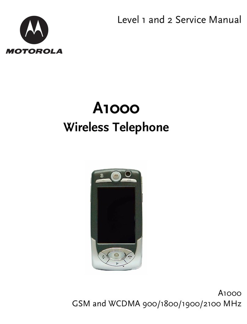 Motorola A1000 Service manual