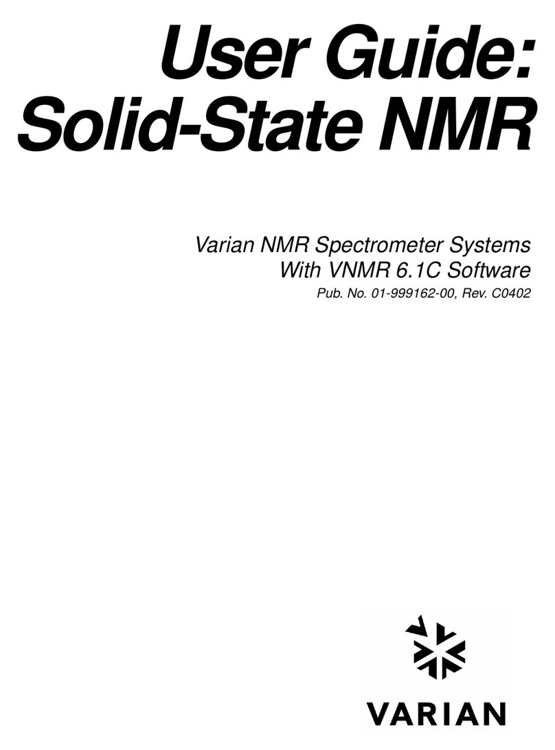 Varian Solid-State NMR User manual