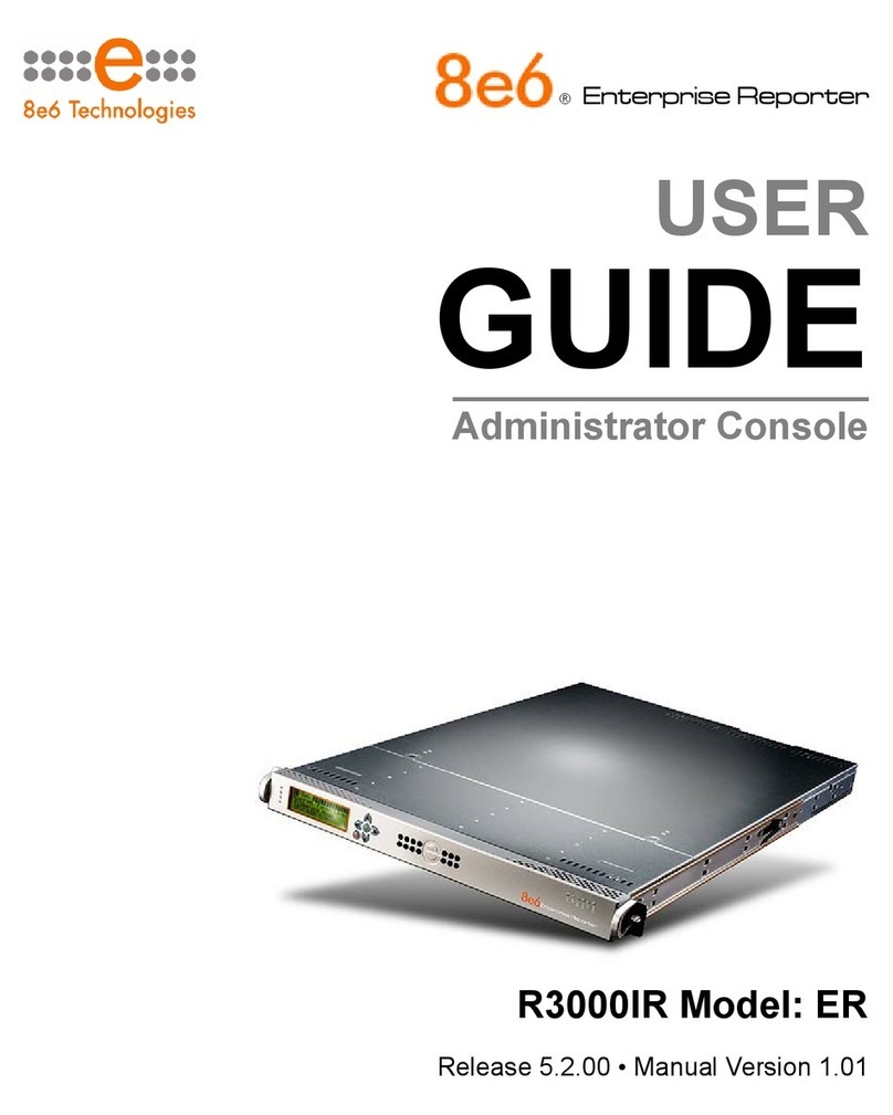 8e6 Technologies ER User manual