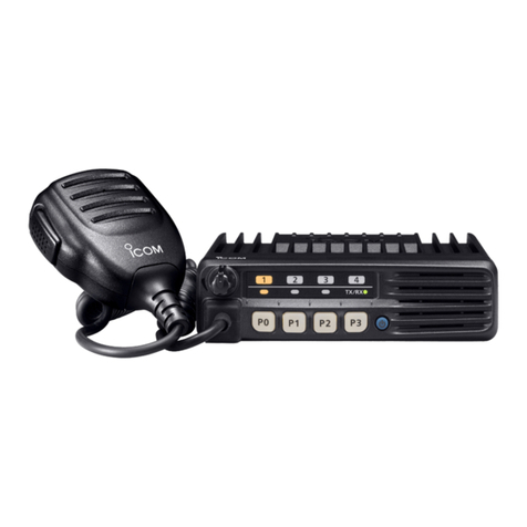 Icom iC-F5012 User manual