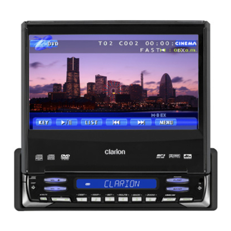 Clarion VRX848RVD Service manual