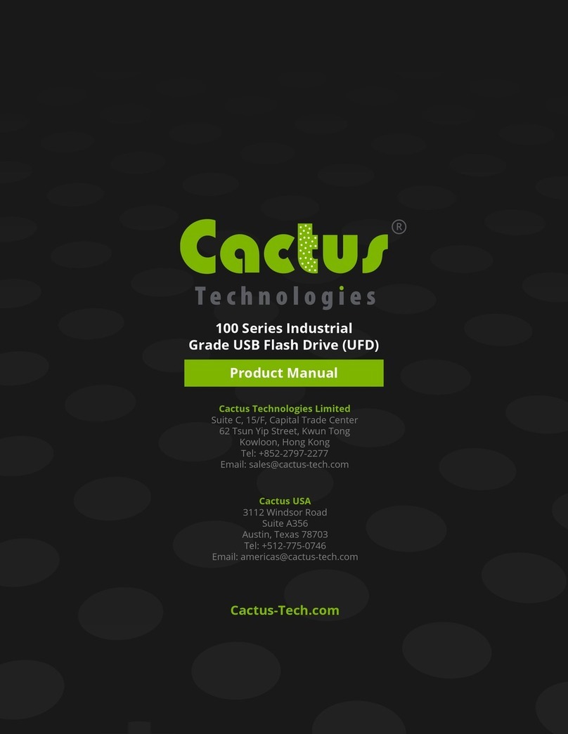 Cactus 100 Series product manual