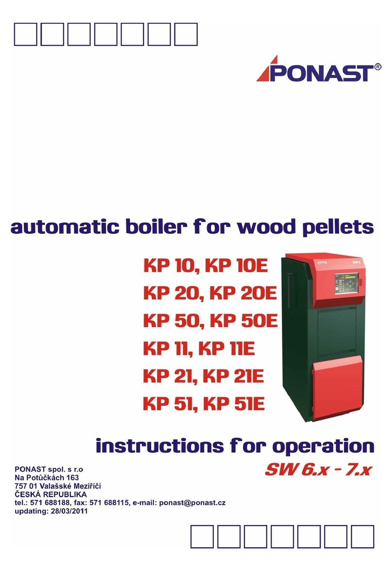 Ponast KP 10 Instructions for operation