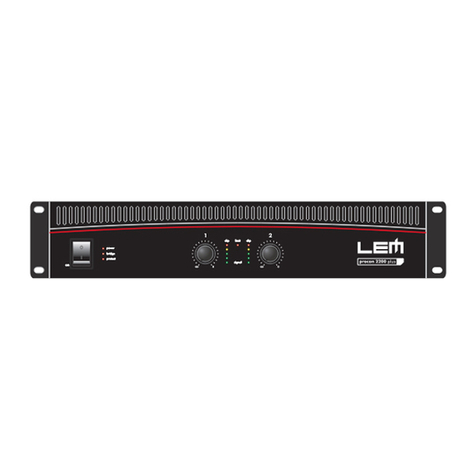 LEM PROCON PLUS 400P owner's manual