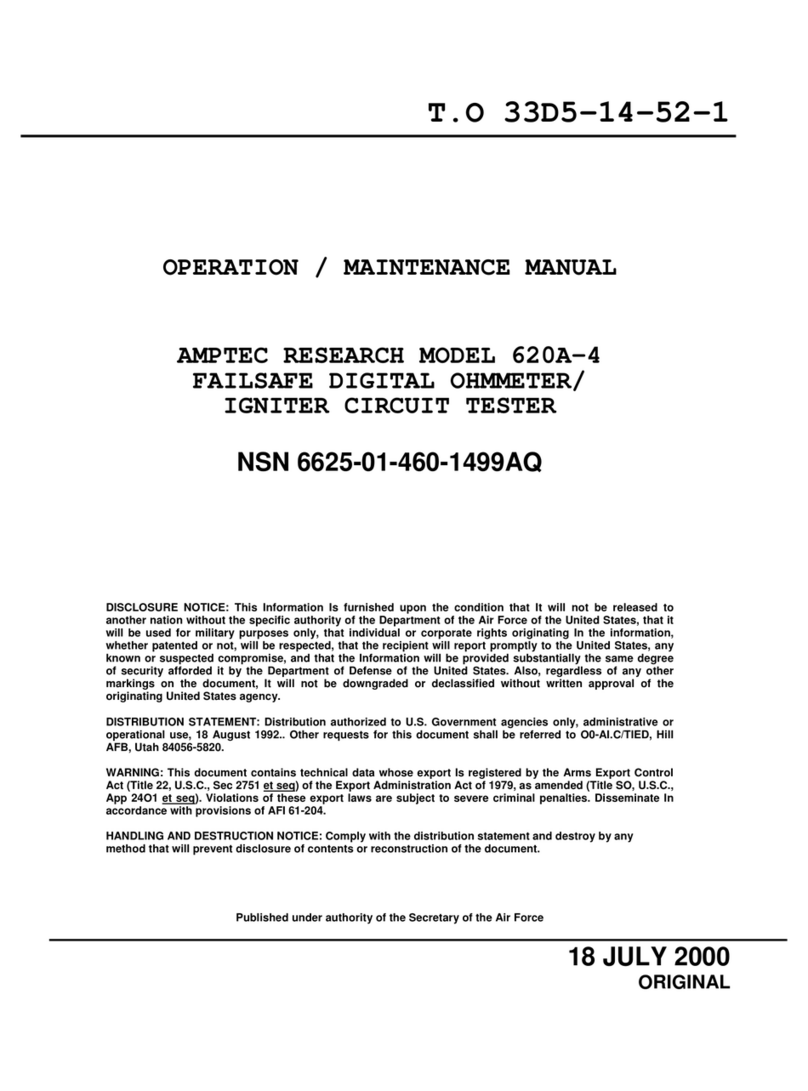Amptec Research 620A SERIES User manual