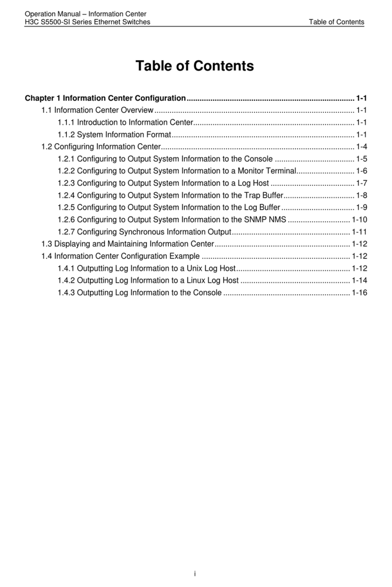 H3C S5500-SI Series User manual