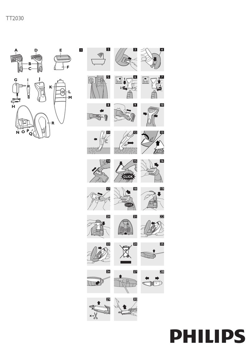 Philips TT2030 User manual Philips TT2030 User manual