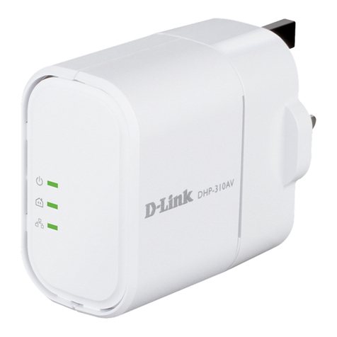 D-Link DHP-310AV User manual